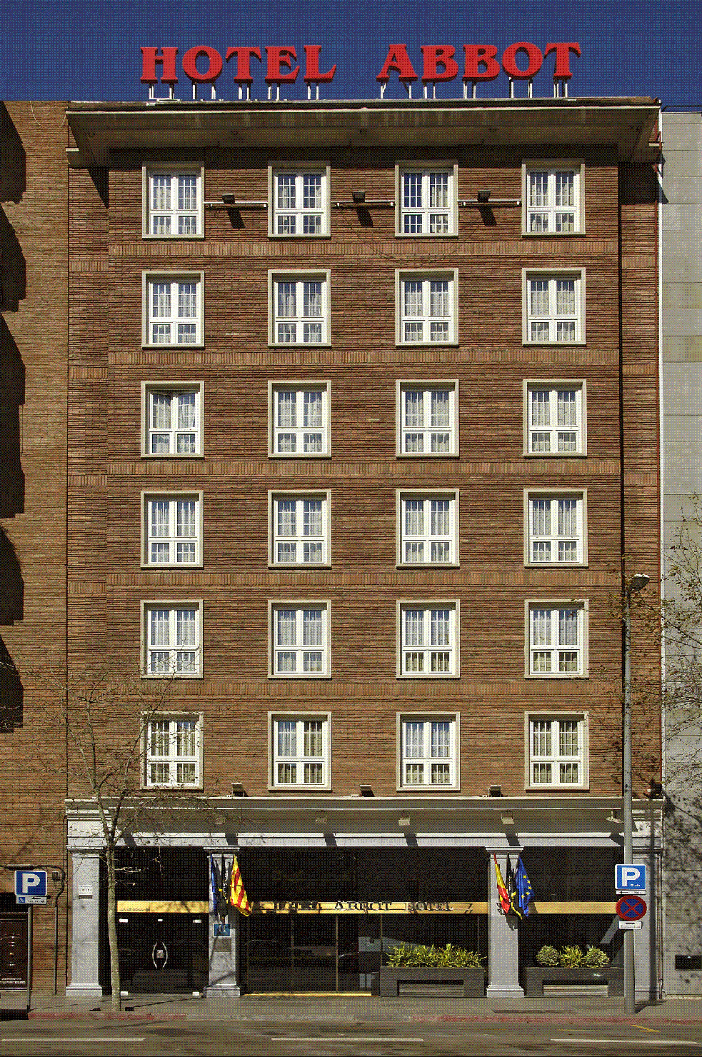 Hotel Abbot Barcelona Ngoại thất bức ảnh